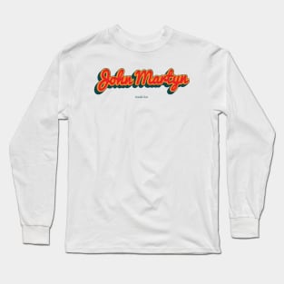 John Martyn Long Sleeve T-Shirt